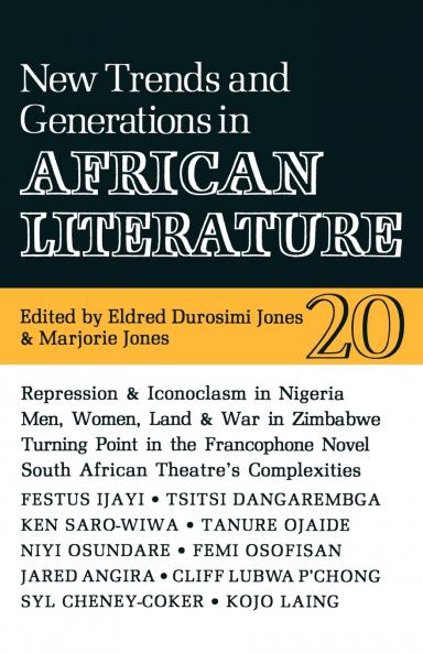 Alt 20 New Trends and Generations in African Literature