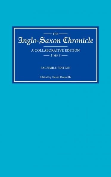 Anglo-Saxon Chronicle 1 MS F