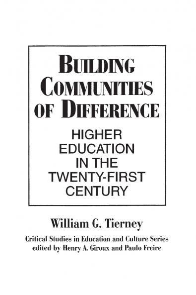 Building Communities of Difference