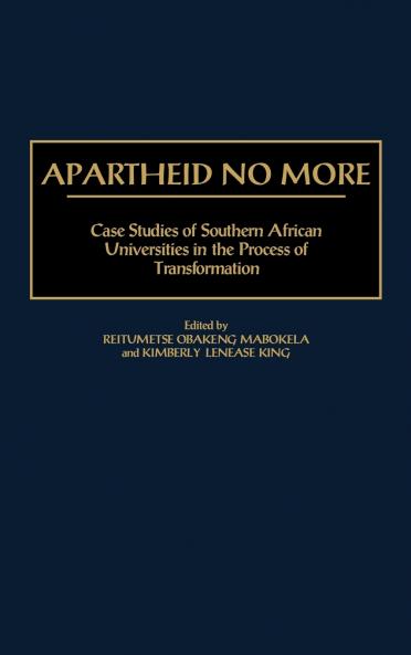 Apartheid No More