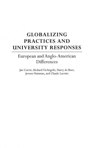 Globalizing Practices and University Responses