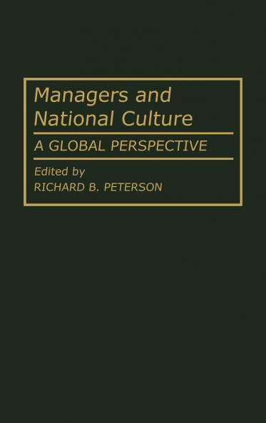 Managers and National Culture