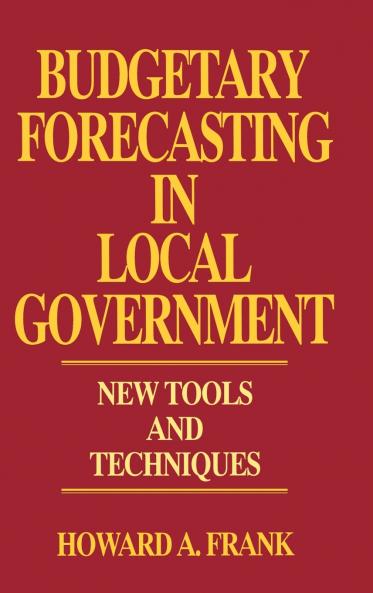 Budgetary Forecasting in Local Government