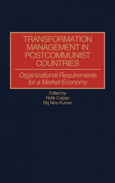 Transformation Management in Postcommunist Countries