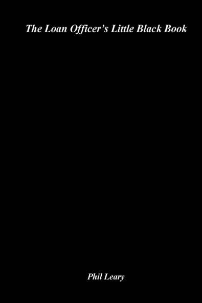 The Loan Officer's Little Black Book