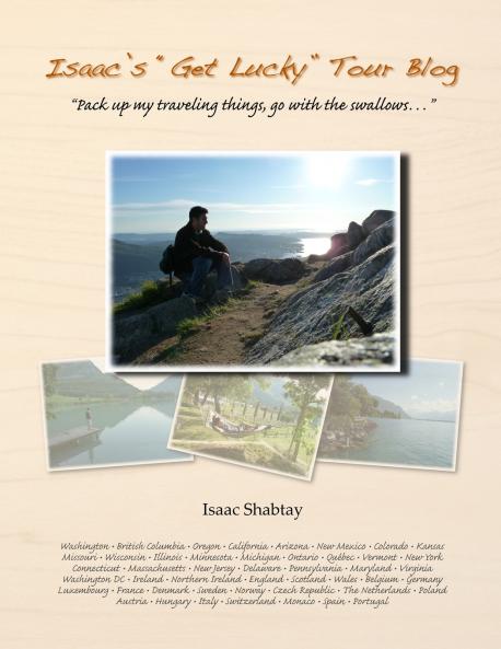 Isaac's Get Lucky Tour Blog