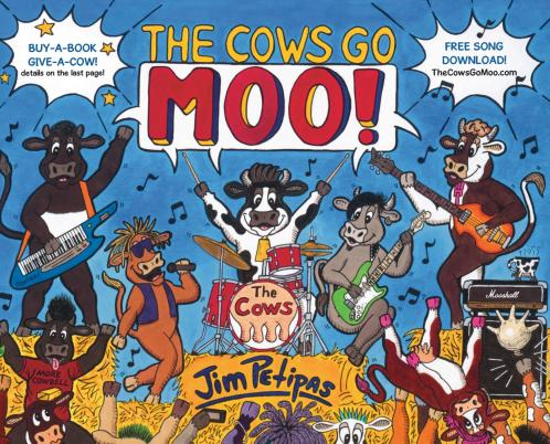 The Cows Go Moo! - Award Winning Rhyming Children's Picture Book | Funny Farm Animal Adventure | Hardcover Book with Free Song Download