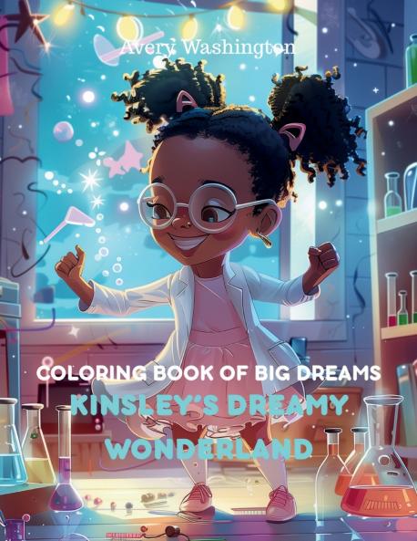 Kinsely's Dreamy Wonderland Coloring Book of Big Dreams