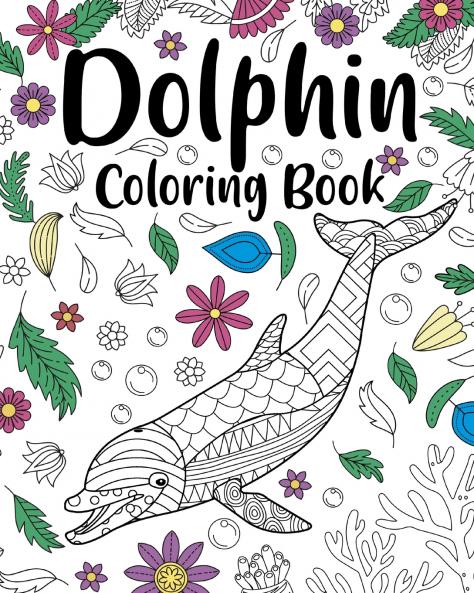 Dolphin Coloring Book