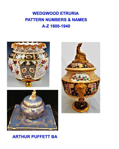 Wedgwood Etruria Pattern List 1800-1940
