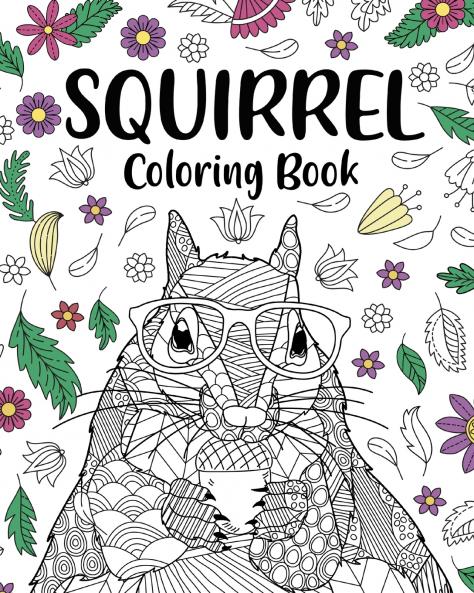 Squirrel Coloring Book