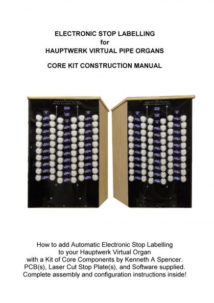 Electronic Labelling for Hauptwerk Organs