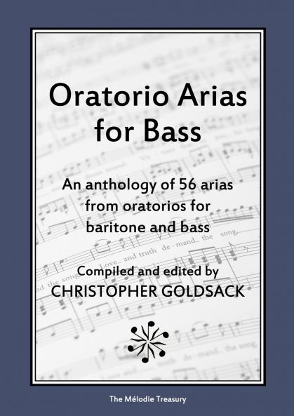 Oratorio Arias for Bass