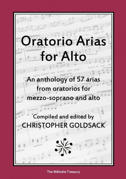 Oratorio Arias for Alto