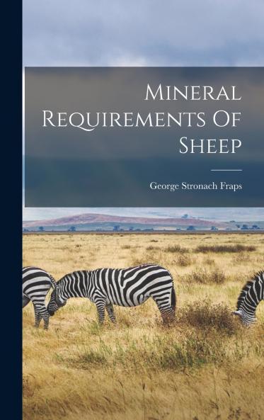 Mineral Requirements Of Sheep
