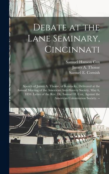 Debate at the Lane Seminary Cincinnati