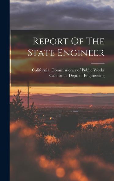 Report Of The State Engineer
