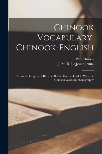 Chinook Vocabulary Chinook-English