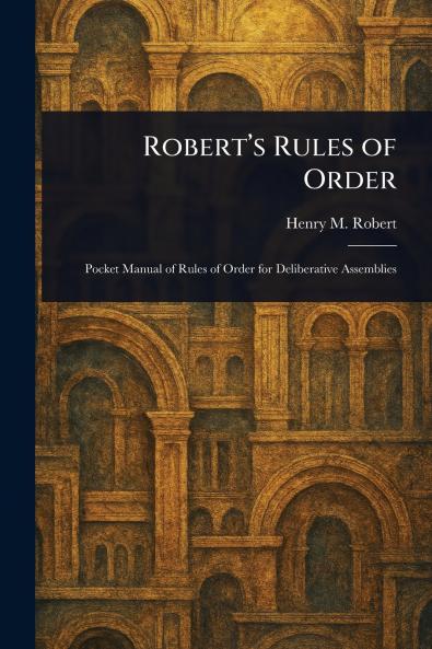 Robert's Rules of Order