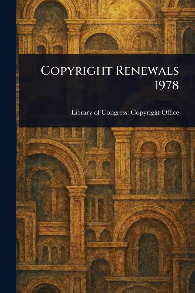 Copyright Renewals 1978