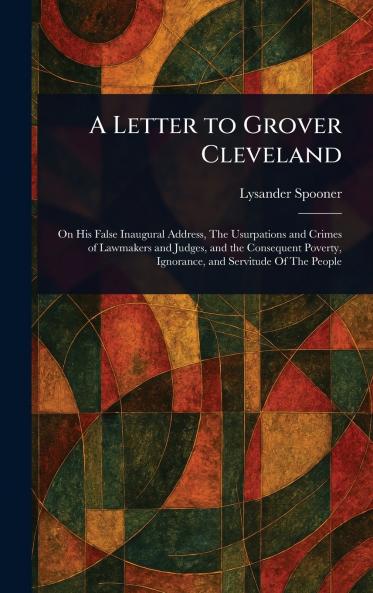 Letter to Grover Cleveland