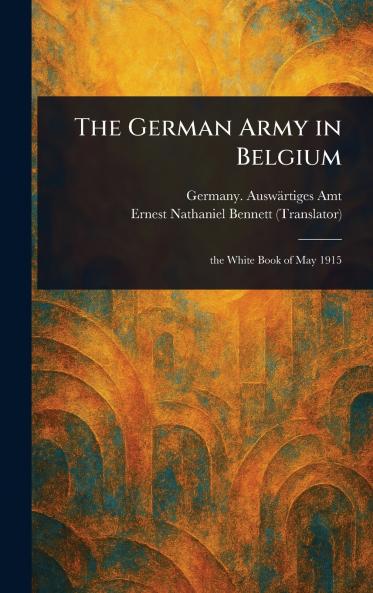 German Army in Belgium