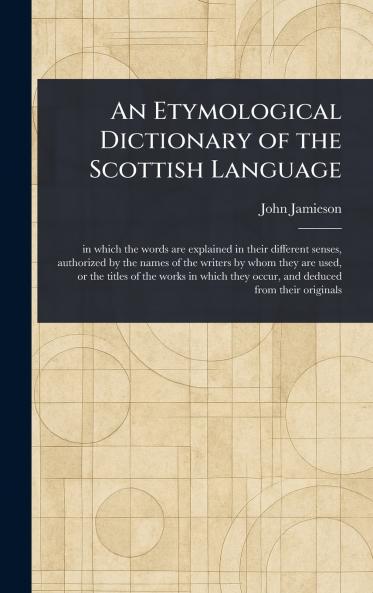 Etymological Dictionary of the Scottish Language