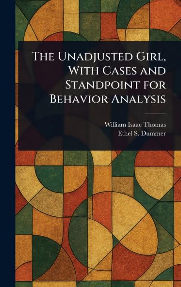 Unadjusted Girl With Cases and Standpoint for Behavior Analysis