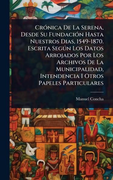 CrÃ3nica De La Serena Desde Su FundaciÃ3n Hasta Nuestros Dias 1549-1870. Escrita SegÃ°n Los Datos Arrojados Por Los Archivos De La Municipalidad Intendencia I Otros Papeles Particulares