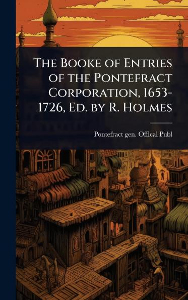 Booke of Entries of the Pontefract Corporation 1653-1726 Ed. by R. Holmes