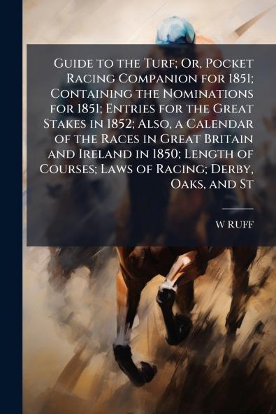 Guide to the Turf; Or Pocket Racing Companion for 1851; Containing the Nominations for 1851; Entries for the Great Stakes in 1852; Also a Calendar of the Races in Great Britain and Ireland in 1850; Length of Courses; Laws of Racing; Derby Oaks and St