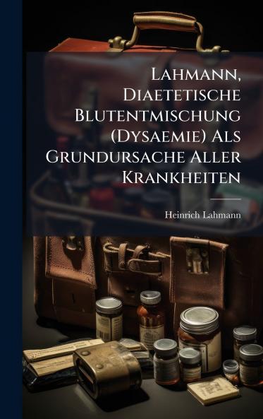 Lahmann Diaetetische Blutentmischung (Dysaemie) Als Grundursache Aller Krankheiten