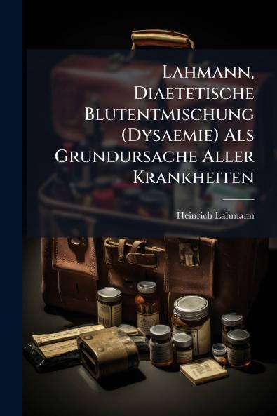 Lahmann Diaetetische Blutentmischung (Dysaemie) Als Grundursache Aller Krankheiten