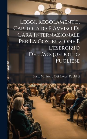 Leggi Regolamento Capitolato E Avviso Di Gara Internazionale Per La Costruzione E L'esercizio Dell'acquedotto Pugliese