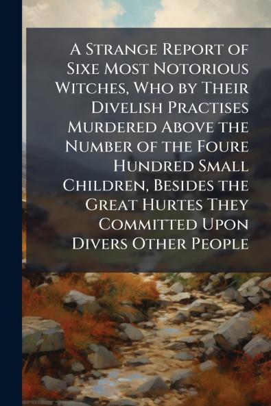A Strange Report of Sixe Most Notorious Witches Who by Their Divelish Practises Murdered Above the Number of the Foure Hundred Small Children Besides the Great Hurtes They Committed Upon Divers Other People
