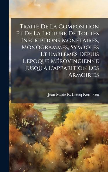 TraitÃ© De La Composition Et De La Lecture De Toutes Inscriptions MonÃ©taires Monogrammes Symboles Et EmblÃ©mes Depuis L'epoque MÃ©rovingienne Jusqu'Ã¡ L'apparition Des Armoiries