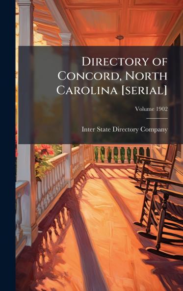 Directory of Concord North Carolina [serial]