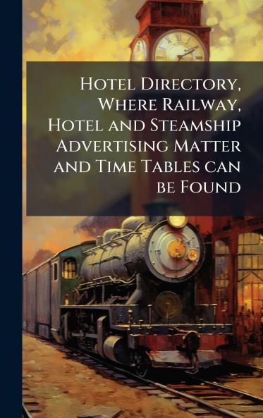Hotel Directory Where Railway Hotel and Steamship Advertising Matter and Time Tables can be Found