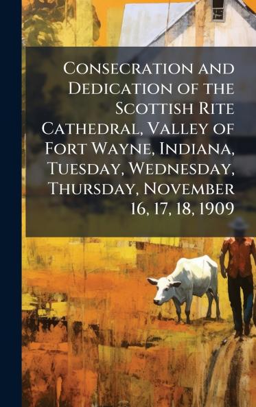 Consecration and Dedication of the Scottish Rite Cathedral Valley of Fort Wayne Indiana Tuesday Wednesday Thursday November 16 17 18 1909