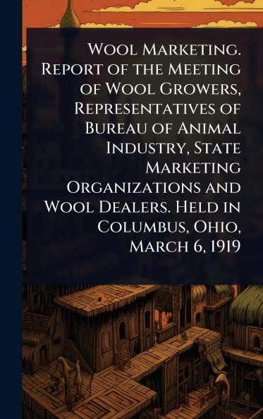 Wool Marketing. Report of the Meeting of Wool Growers Representatives of Bureau of Animal Industry State Marketing Organizations and Wool Dealers. Held in Columbus Ohio March 6 1919