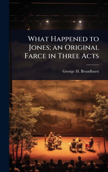 What Happened to Jones; an Original Farce in Three Acts