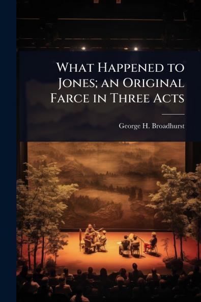 What Happened to Jones; an Original Farce in Three Acts