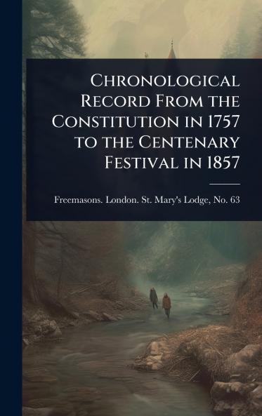 Chronological Record From the Constitution in 1757 to the Centenary Festival in 1857