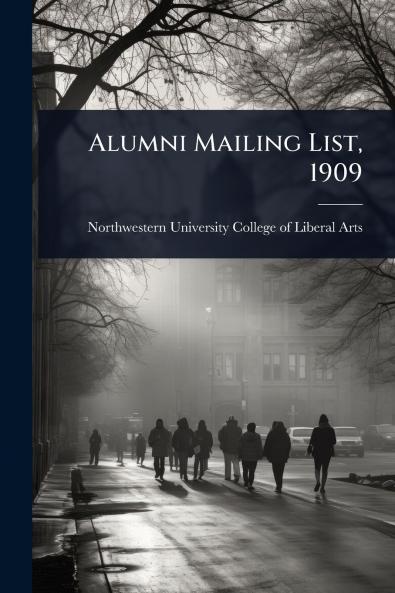 Alumni Mailing List 1909