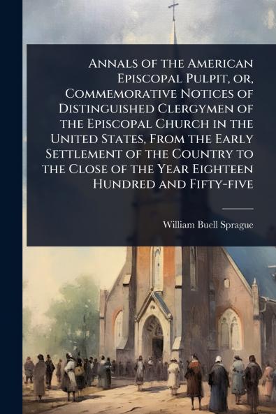 Annals of the American Episcopal Pulpit or Commemorative Notices of Distinguished Clergymen of the Episcopal Church in the United States From the Early Settlement of the Country to the Close of the Year Eighteen Hundred and Fifty-five