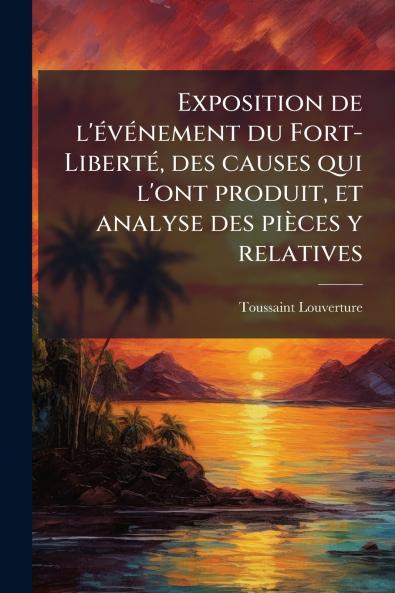 Exposition de l'Ã(c)vÃ(c)nement du Fort-LibertÃ(c) des causes qui l'ont produit et analyse des pièces y relatives