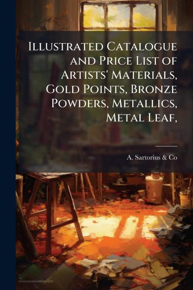 Illustrated Catalogue and Price List of Artists' Materials Gold Points Bronze Powders Metallics Metal Leaf