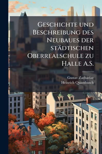 Geschichte und Beschreibung des Neubaues der städtischen Oberrealschule zu Halle A.S.