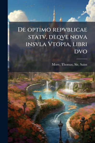 De optimo repvblicae statv deqve nova insvla Vtopia libri dvo