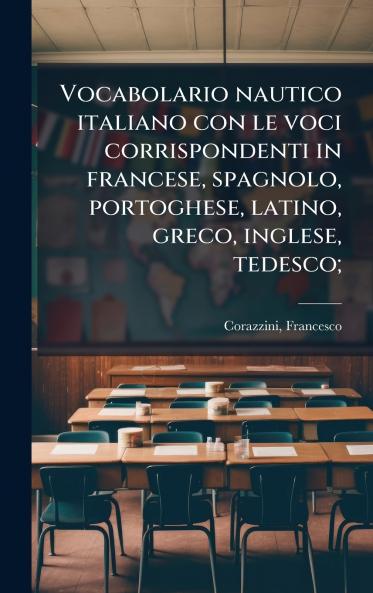 Vocabolario nautico italiano con le voci corrispondenti in francese spagnolo portoghese latino greco inglese tedesco;